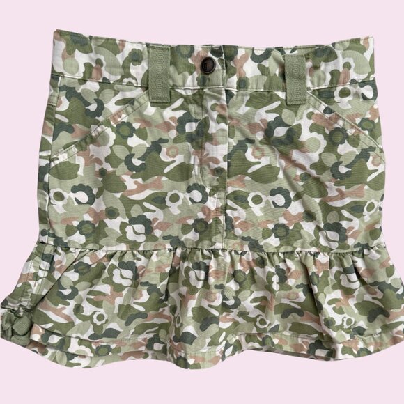 Gymboree Girl's Camo Shirt and Skirt/Skort Set (Size 8 Kids) - Picture 3 of 5
